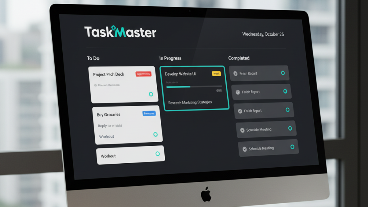TaskMaster – To-Do List App Thumbnail